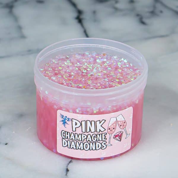 Pink Champagne Diamonds Slime - Image 8
