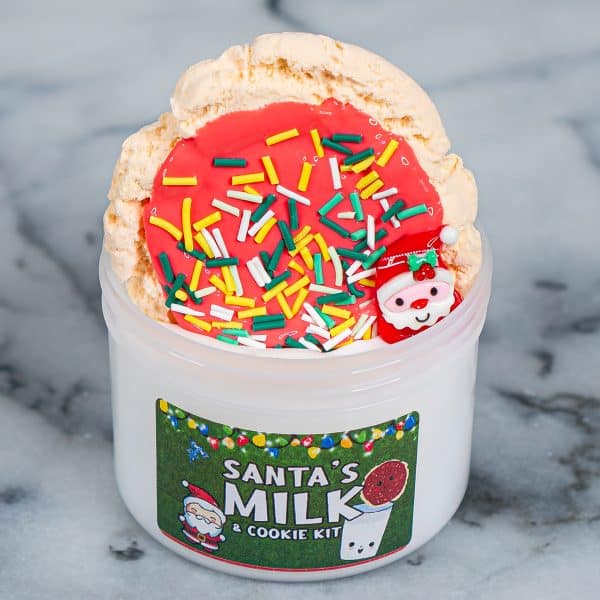 Santa's Milk and Cookie DIY Clay Kit - Image 4