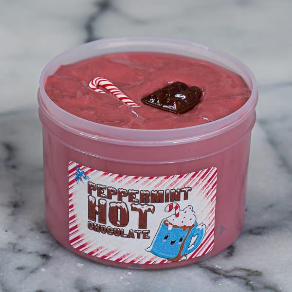 Peppermint Hot Chocolate Slime DIY Clay Kit - Image 8