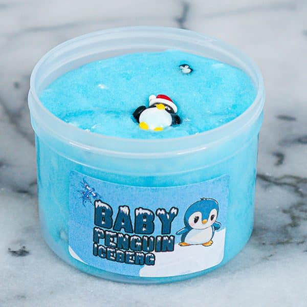 Baby Penguin Iceberg Slime with Jelly Cubes - Image 3