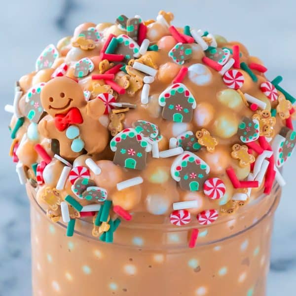 Gingerbread Cookie Crunch Floam Slime - Image 5
