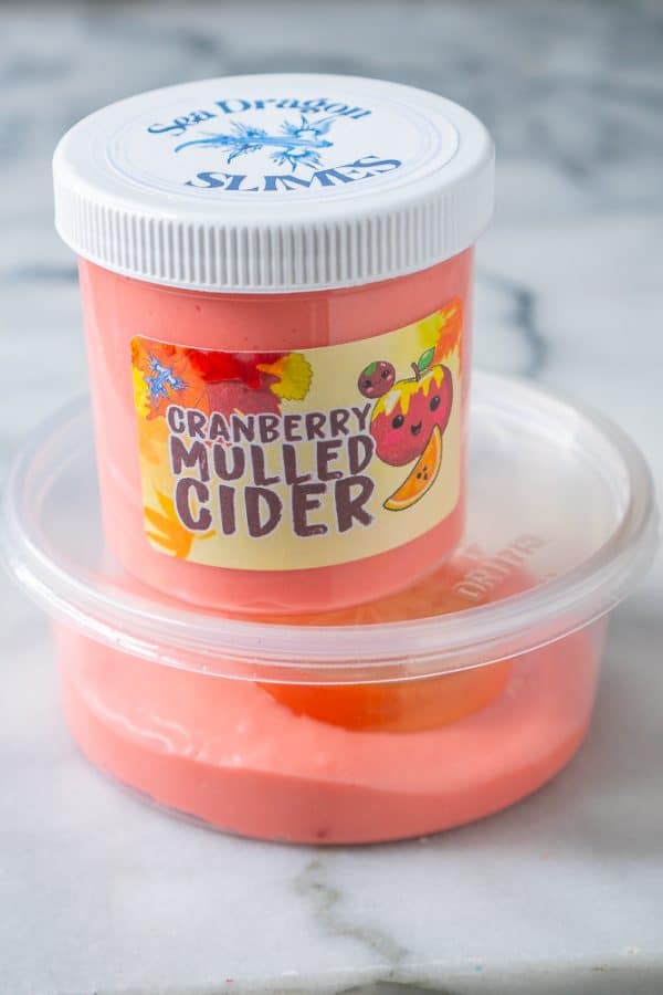Cranberry Mulled Cider Slime DIY Clay Kit - Image 7