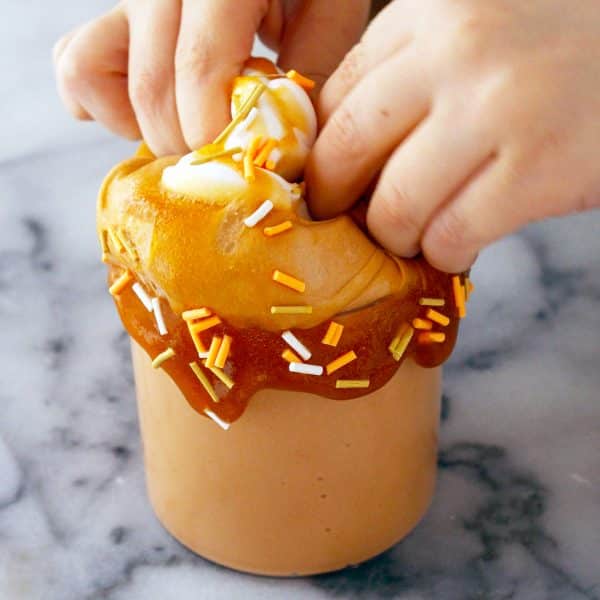 Pumpkin Spice Latte Slime DIY Clay Kit - Image 4