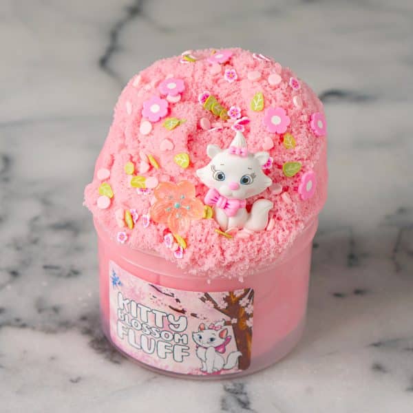 Kitty Blossom Fluff Slime - Image 3